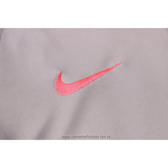 Chandal del Paris Saint-Germain Manga Corta 2021-2022 Gris